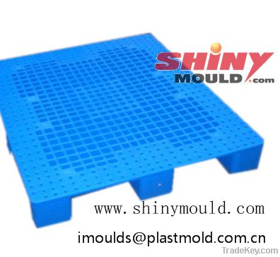 Moisture Proof Pallet Mould - Grid Top With 9 Feet