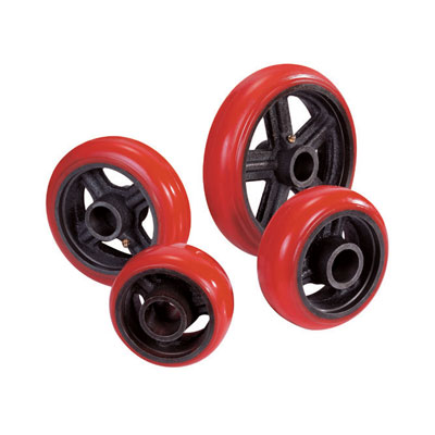 Korean Polyurethane Tread Cast Iron Core Wheels