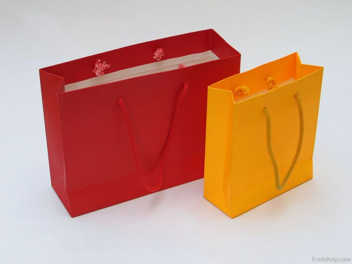 Colorful shopping bag manufacture