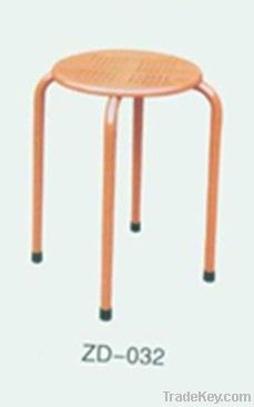 Rainbow colors excellent quality fashion steel round stool