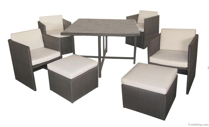 Polyrattan dining sets