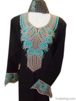 Elegant Embroidery Khaliji Abaya