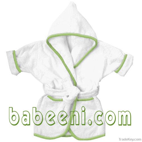 Smocked Baby Bathrobe, Bathing suit