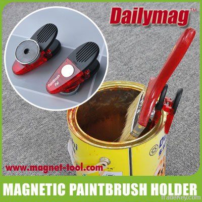 Magnetic Paint Brush Holder Clip