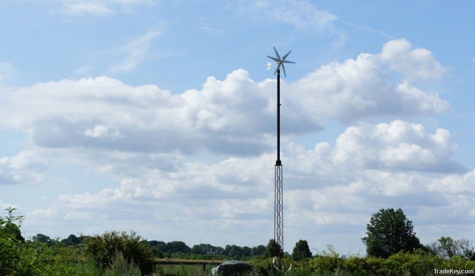 600w wind turbine generator DC12/24V bset for household