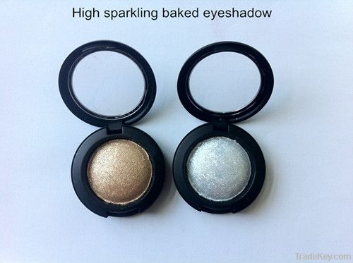 High-sparkling baked eyeshadow