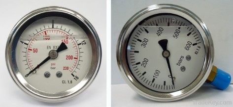 Liquid-filled Pressure Gauge