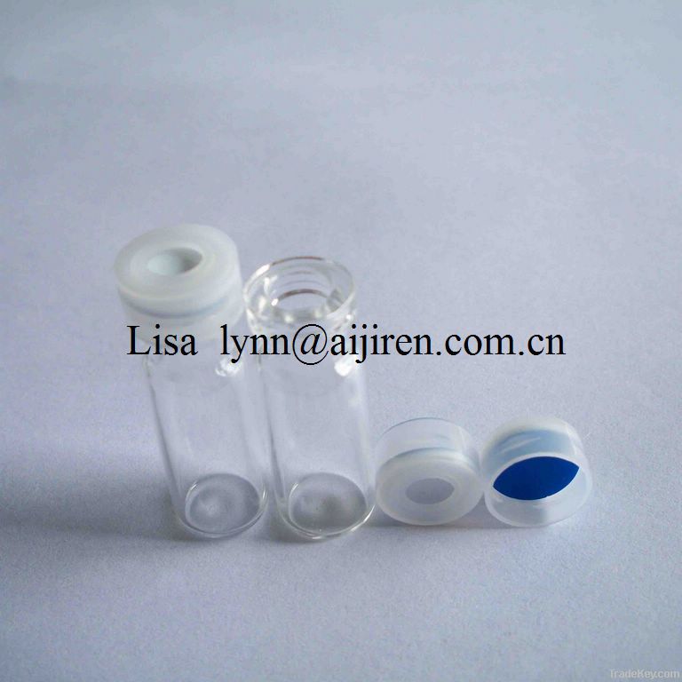 V1013 2ml  wide opening snap-top vial, clear