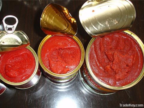 Tomato paste in drum