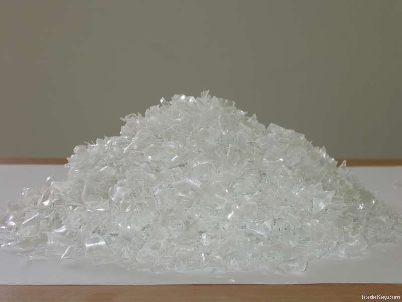 PET FLAKES Natural (Clear) & Green