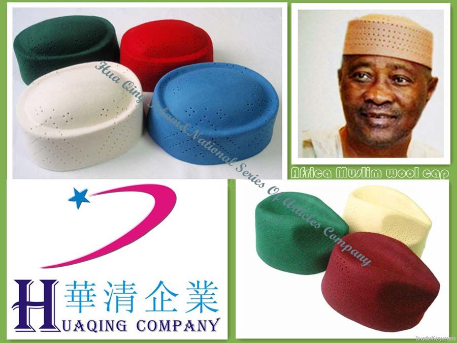 Arab Islamic Muslim wool cap