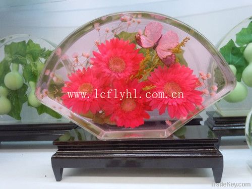 crystal fresh flower craft