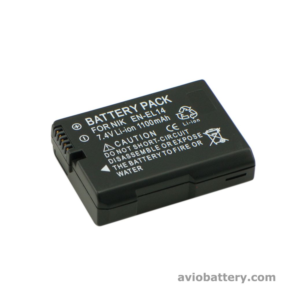 Camera Battery EN-EL14 for Nikon D3300