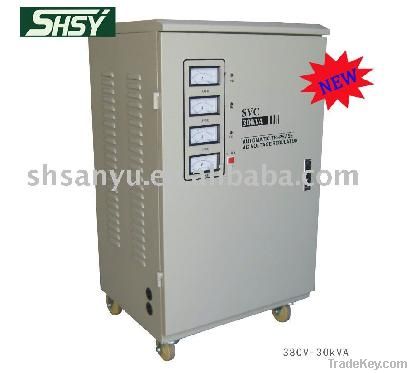 SBW DBW 50KVA ac automatic full compensation voltage regulator