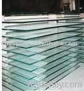 clear and safely tempered glass panel