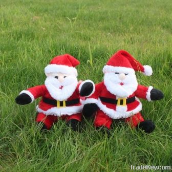 30cm Christmas gifts Santa Claus stuffed animals plush toys