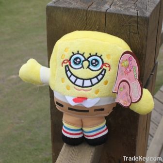 Sponge baby stuffed animals plush toys promotional corporate gift