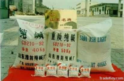 Industrial soda ash heavy