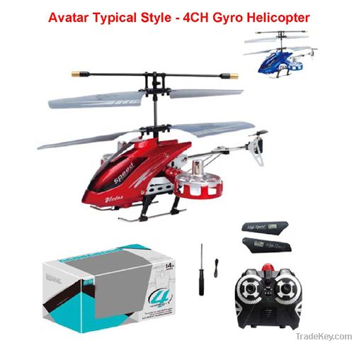 4CH R/C Helicopter with Gyroscope