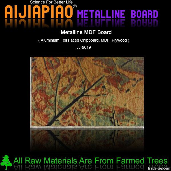 Aluminium faced MDF board