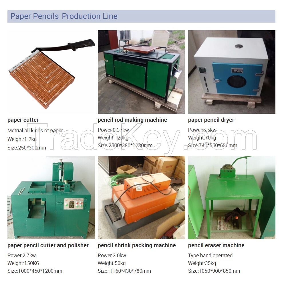 recycled newspaper pencil making machine pencil production line