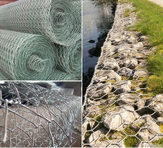 Hexagonal wire mesh