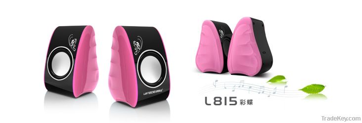 Mini 2.0 stereo speaker , USB mini speaker