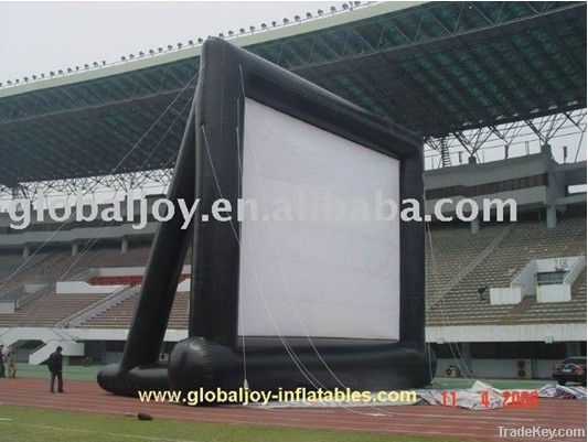 Inflatable screen/movie screen/advertising screen