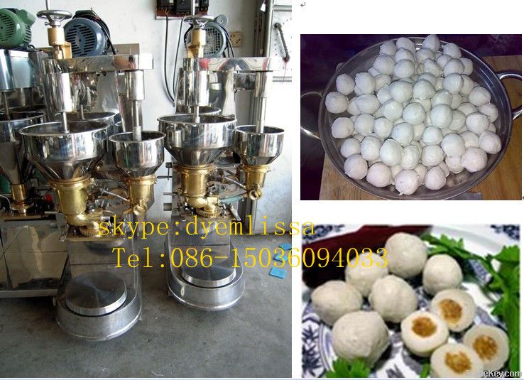 meat ball making machine with stuff in center 086-15036094033