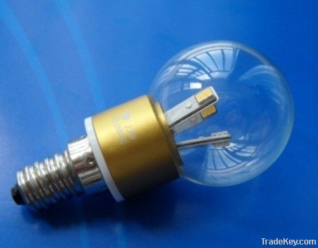 E14 LED bulb with light angle 360Â°