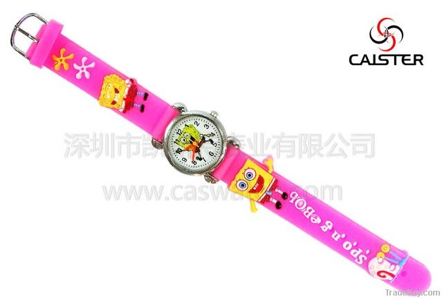 Kid's watch is with cute pics, OEM , ODM is welcome.