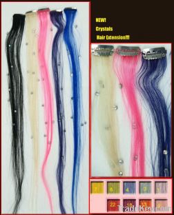 2012 hotsell one piece pink remy clip in hair extension wholesale