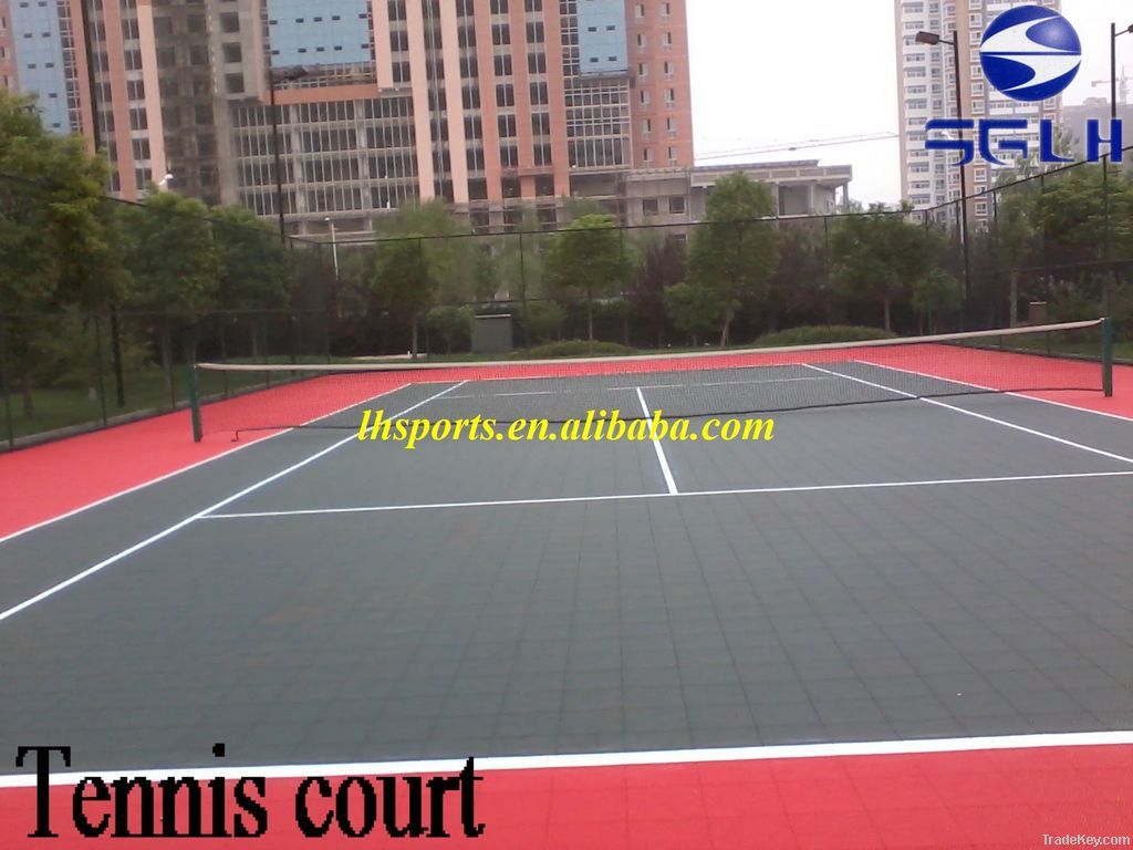 Anti-slip/anti-aging easy install and disassemble popular sports floor