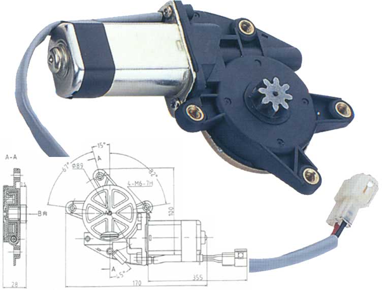 power window motor