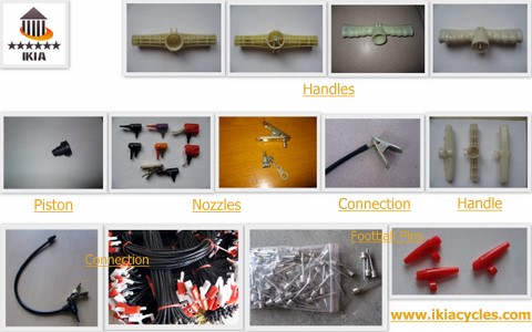 Bicycle Pump Spares--handles, Nozzle, Connection, Piston, Football Pin