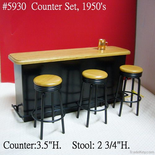 Miniature Bar Counter