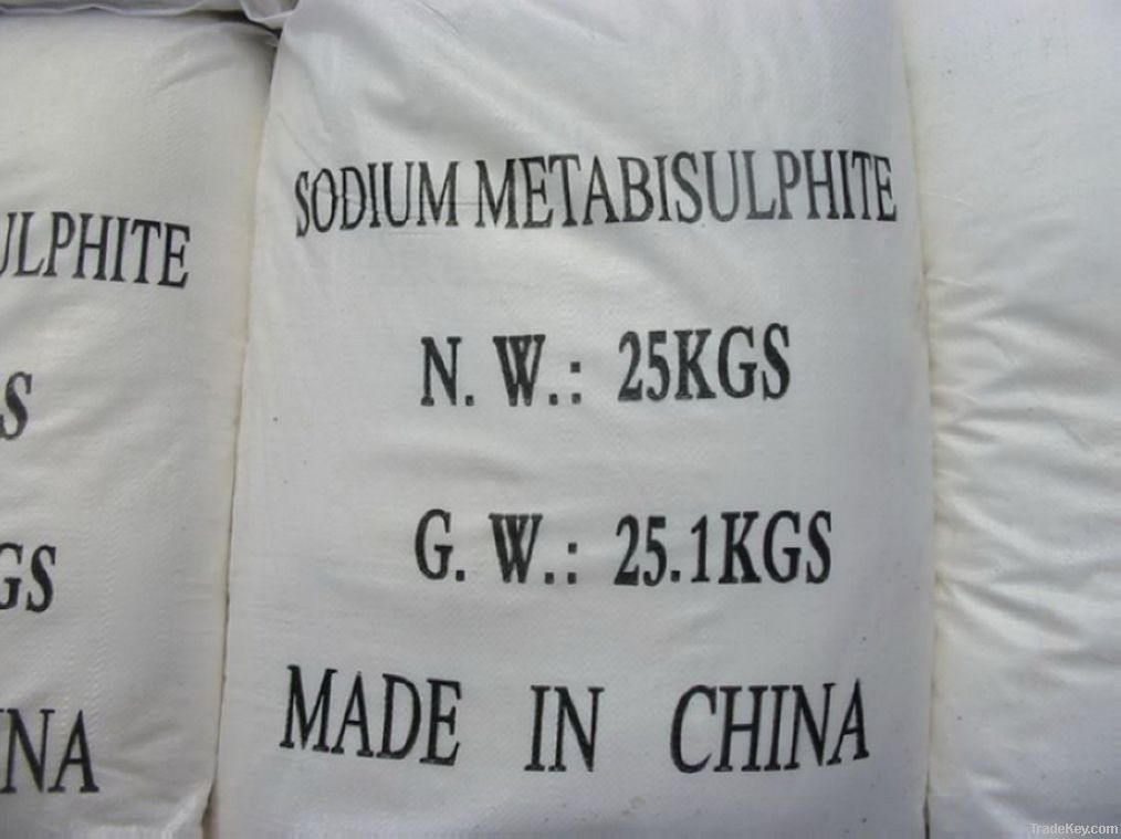 SMBS sodium metabisulfite