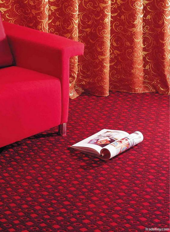 polyester jacquard corridor/hotel carpet