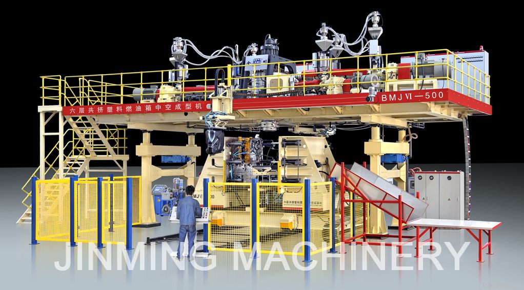 Six-Layer Coextrusion Blow Molding Machine for Gasoline Tank