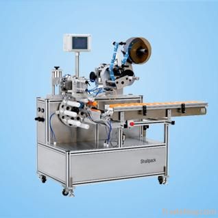 Automatic horizontal tube labeling machine