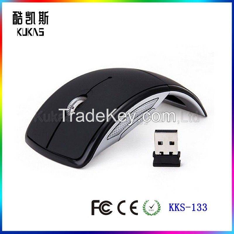 Foldable 2.4ghz usb laptop mouse wireless from trade assurance supplier