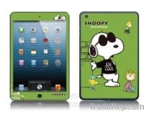 Cute cartoon screen protector for ipad mini front and back