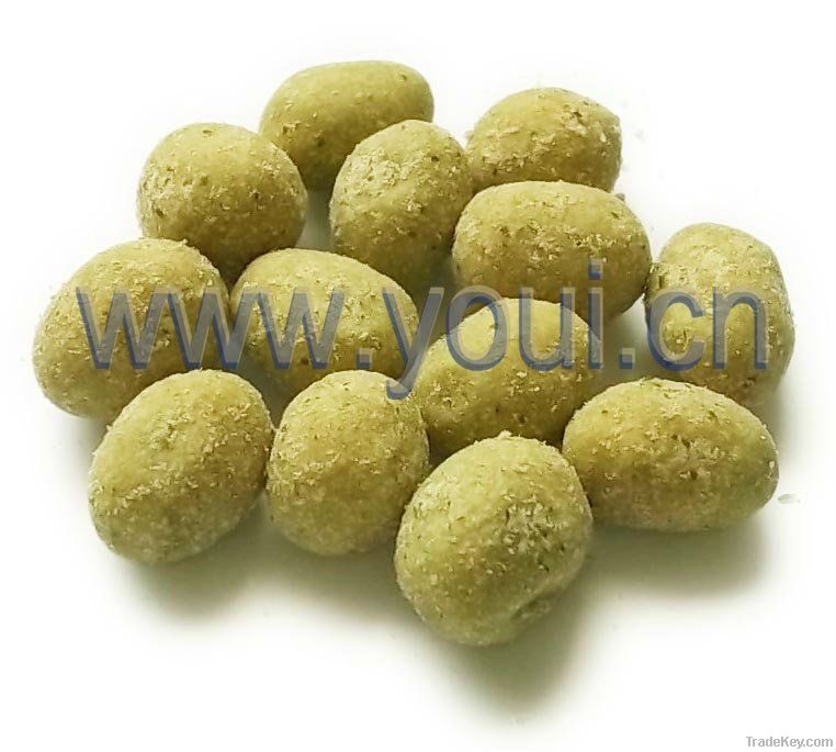 Wasabi flavor coated peanuts(KOSHER)