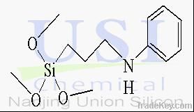 silane coupling agent:N-phenyl-3-aminopropyltrimethoxysilane