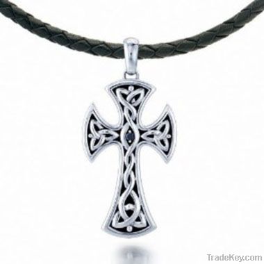 Cross Celtic Stainless Steel Pendant