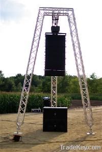 Speaker Truss, Movable aluminium truss, DJ lighting truss