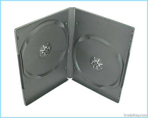 14mm Black DVD case, Single &Double