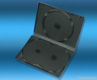 14mm 3Disc DVD case, Black