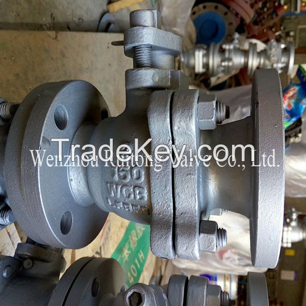 2pc flange ball valve