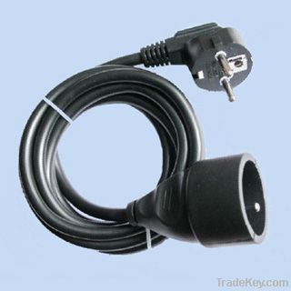 European 3-pin extension power cords